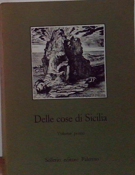 DELLE COSE DI SICILIA VOLUME PRIMO Sellerio - Afbeelding 1 van 1